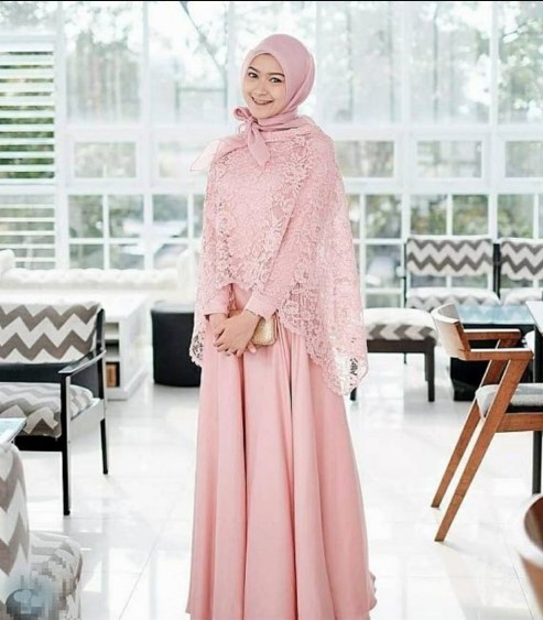 Gamis Brukat Remaja