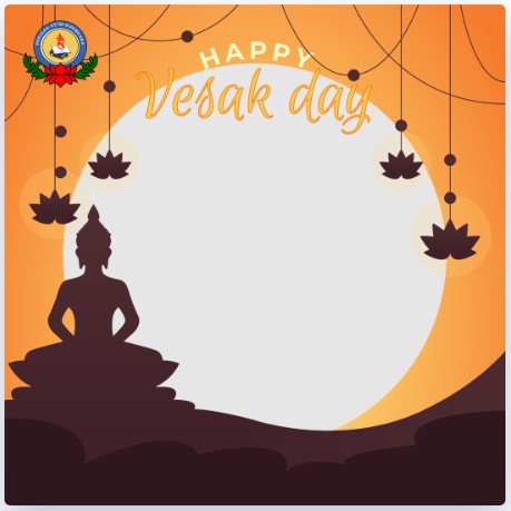 Twibbon Happy Vesak Day 2021