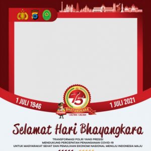 Twibbon Logo Hari Bhayangkara