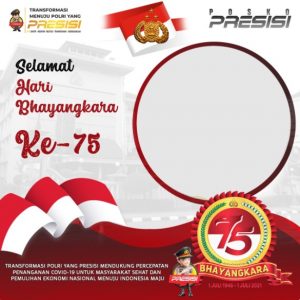 Gambar Twibbon Selamat Hari Bhayangkara