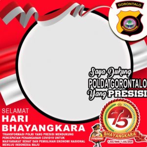 Twibbon Hari Bhayangkara Ke-75