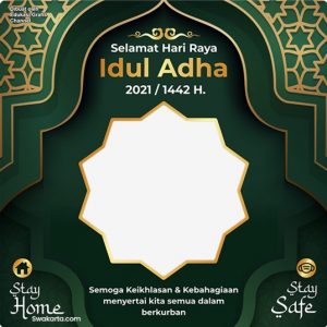 4. Desain Twibbon Selamat Hari Raya Idul Adha