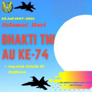 Twibboneze Hari Bhakti TNI AU 2021