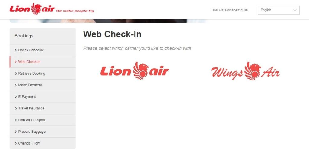 check in lion air