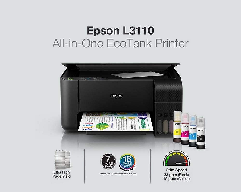 Reset Printer Epson L3110