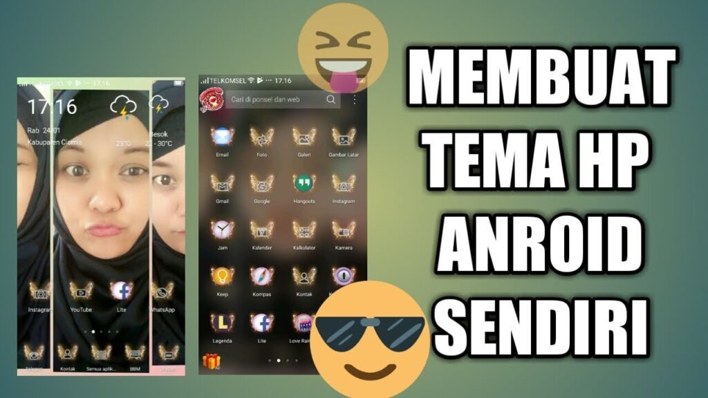 aplikasi tema foto sendiri