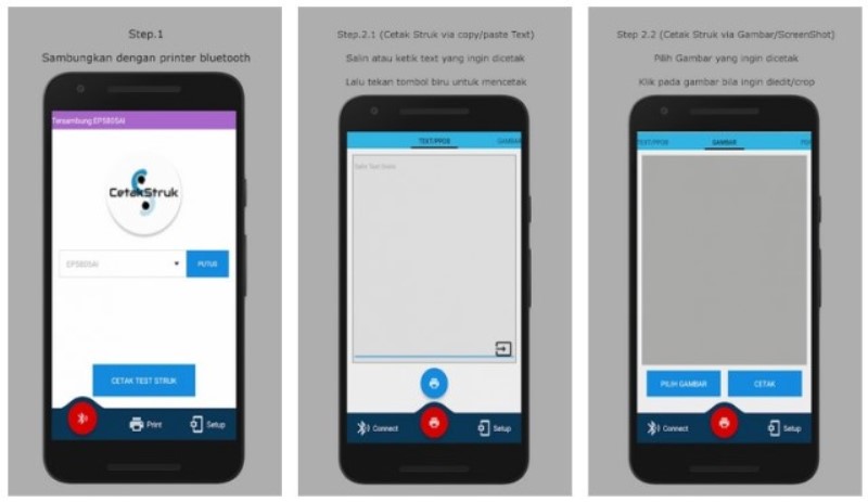 aplikasi cetak struk android