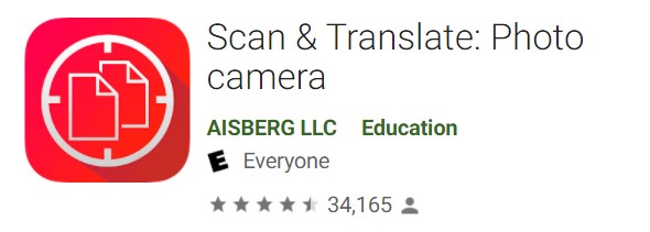 Scan and Translate apk