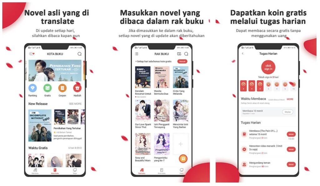 aplikasi baca novel