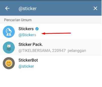 membuat stiker di telegram