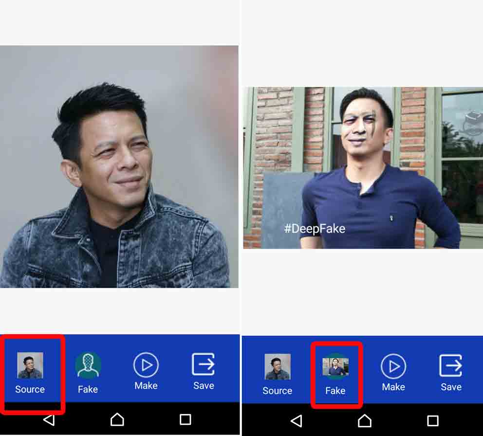 membuat deepfake di android