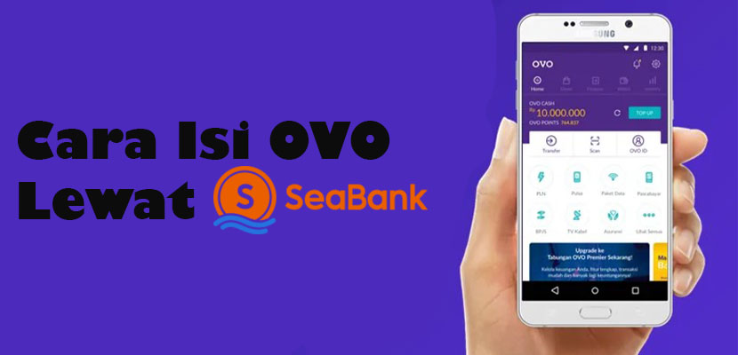 top up ovo lewat seabank