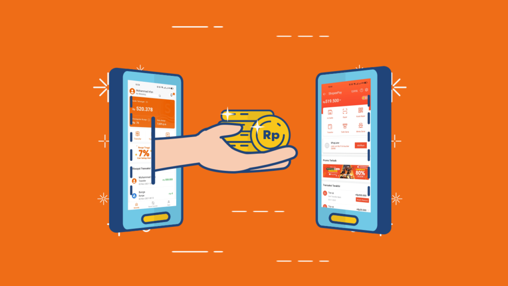 top up shoopePay lewat seabank