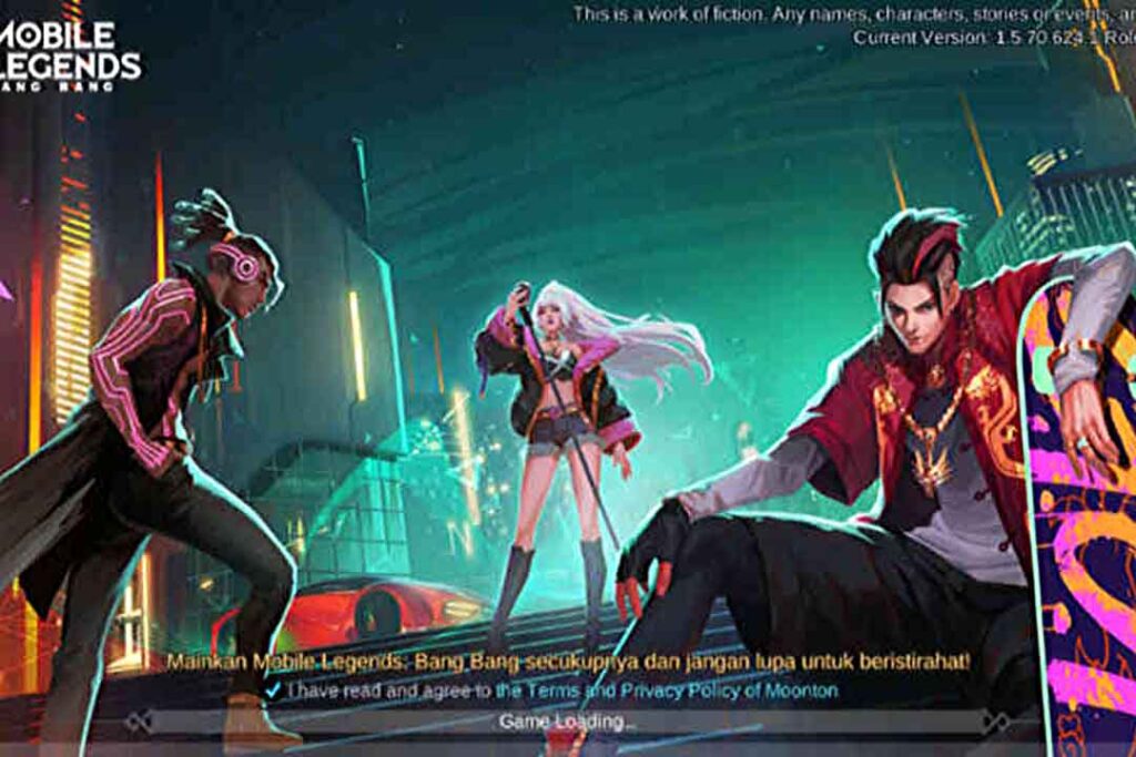 mengganti loading screen mobile legend