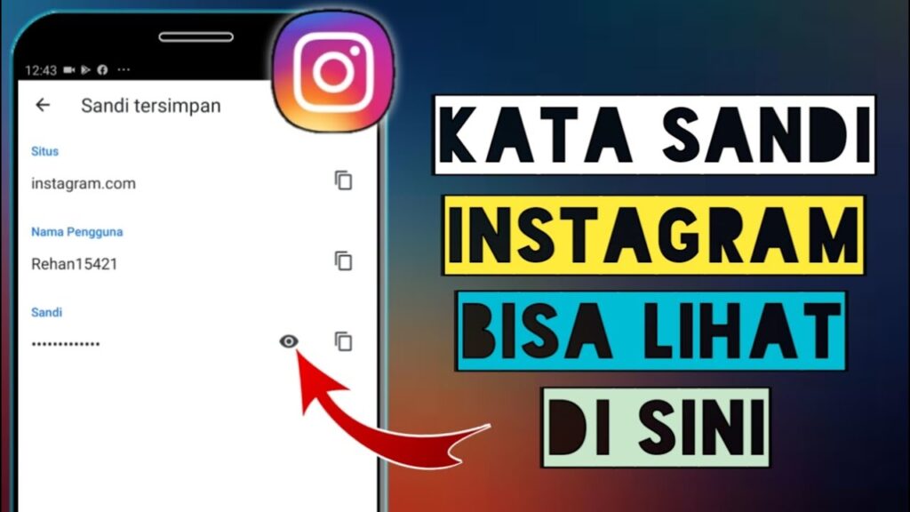 Melihat Password Instagram yang Tersimpan