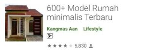 600 idea minimalis