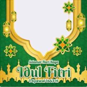 twibbon ucapan lebaran idul fitri 1442h