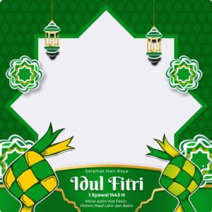 twibbon ucapan lebaran idul fitri 1442h