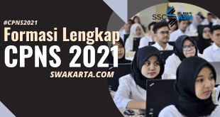 FORMASI PENERIMAAN CPNS 2021