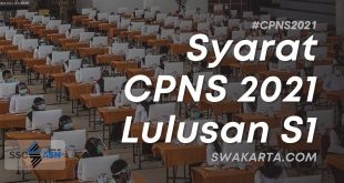 Syarat CPNS 2021 lulusan S1