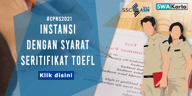 Persyaratan instansi cpns 2021