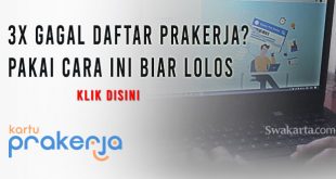 3x gagal prakerja, solusinya