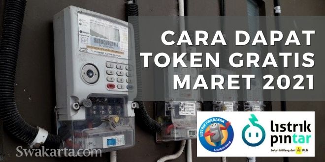 Cara Dapat Token Gratis Maret 2021