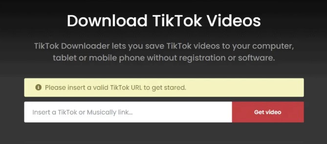 TTDownloader download video tiktok