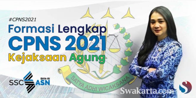 Formasi CPNS 2021 Kejaksaan Agung