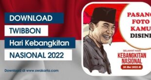 twibbon hari kebangkitan nasional desain twibbon