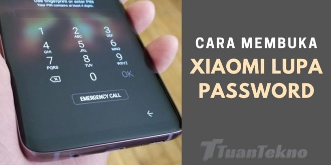 Cara membuka HP Xiaomi yang lupa kata sandi