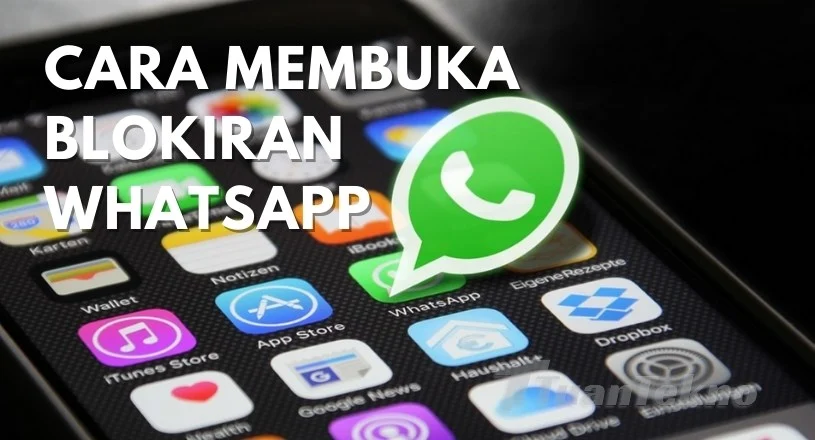 Cara membuka blokiran whatsapp