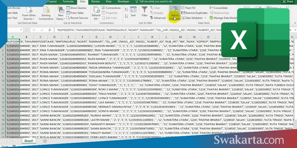 Cara Memindahkan Data Excel Ke Word Dg Tabel Yang Banyak