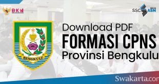 Formasi CPNS 2021 Provinsi Bengkulu