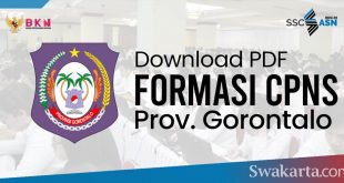 Formasi CPNS 2021 Provinsi Gorontalo