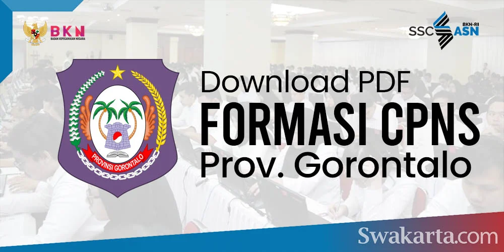 Formasi CPNS 2021 Provinsi Gorontalo