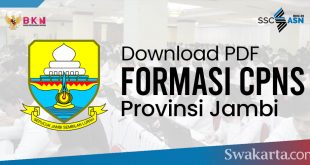 Formasi CPNS 2021 Provinsi Jambi