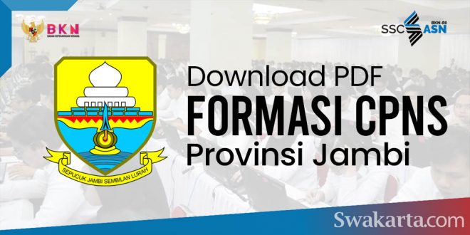 Formasi CPNS 2021 Provinsi Jambi