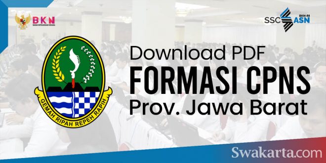 Formasi CPNS 2021 Provinsi Jawa Barat