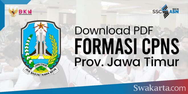Formasi CPNS 2021 Provinsi Jawa Timur