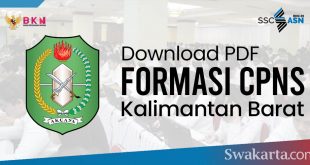 Formasi CPNS 2021 Provinsi Kalimantan Barat