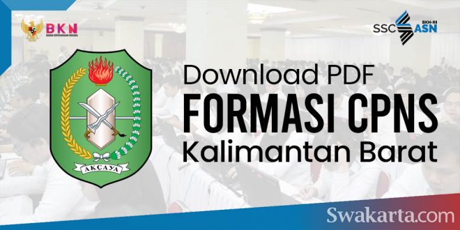Formasi CPNS 2021 Provinsi Kalimantan Barat