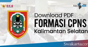 Formasi CPNS 2021 Provinsi Kalimantan Selatan