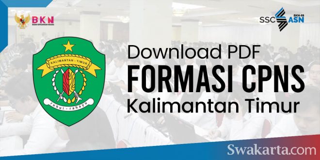 Formasi CPNS 2021 Provinsi Kalimantan Timur