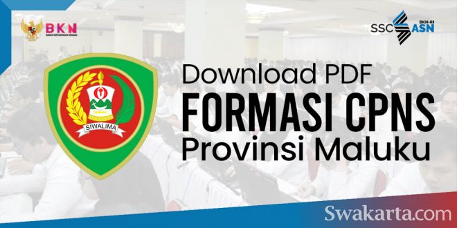 Formasi CPNS 2021 Provinsi Maluku