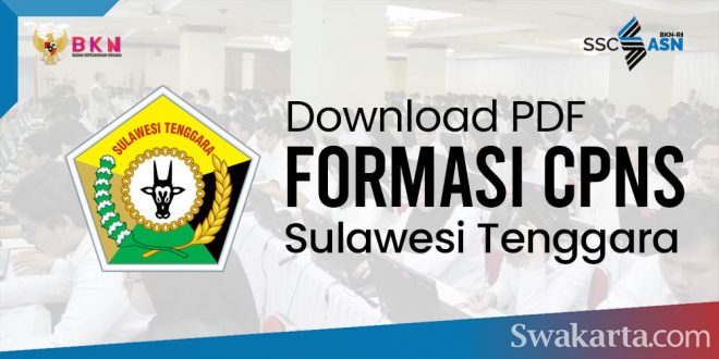 Formasi CPNS 2021 Provinsi Sulawesi Tenggara