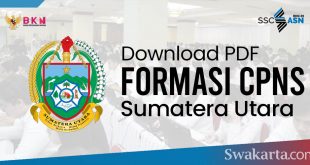 Formasi CPNS 2021 Provinsi Sumatera Utara
