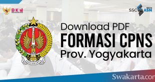 Formasi CPNS 2021 Provinsi Yogyakarta