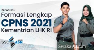 Formasi Kementrian LHK 2021