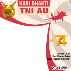 Twibbonize Peringatan Hari Bhakti TNI AU 2021